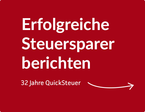 Erfolgreiche Steuersparer berichten, 32 Jahre Quicksteuer