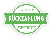 Höchste Rückzahlung garantiert